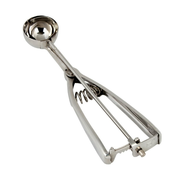 0.5 oz Excellante Stainless Steel Ambidextrous Scoops 1.5 Diameter